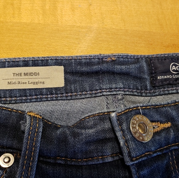 AG Jean's The Middi Mid-Rise Legging - Picture 5 of 7